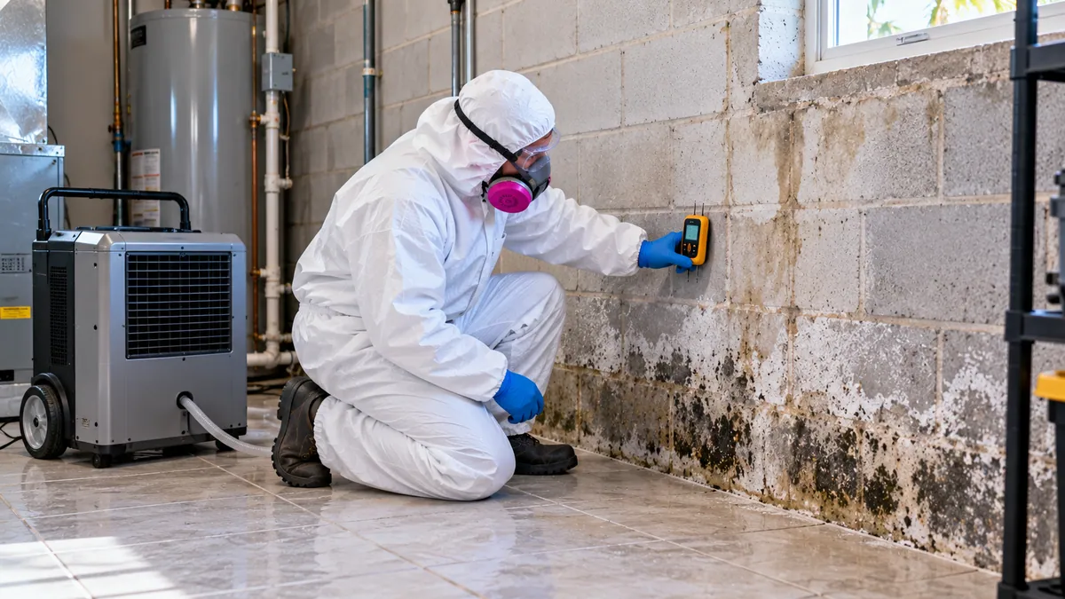 Basement Mold Removal in Tequesta