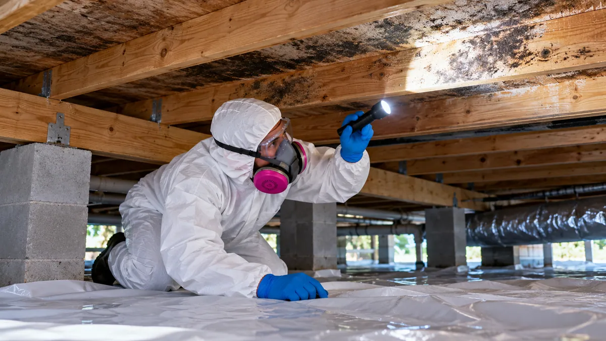 Crawl Space Mold Removal in Tequesta