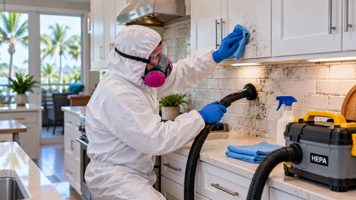 Demo-Free Mold Removal in Tequesta